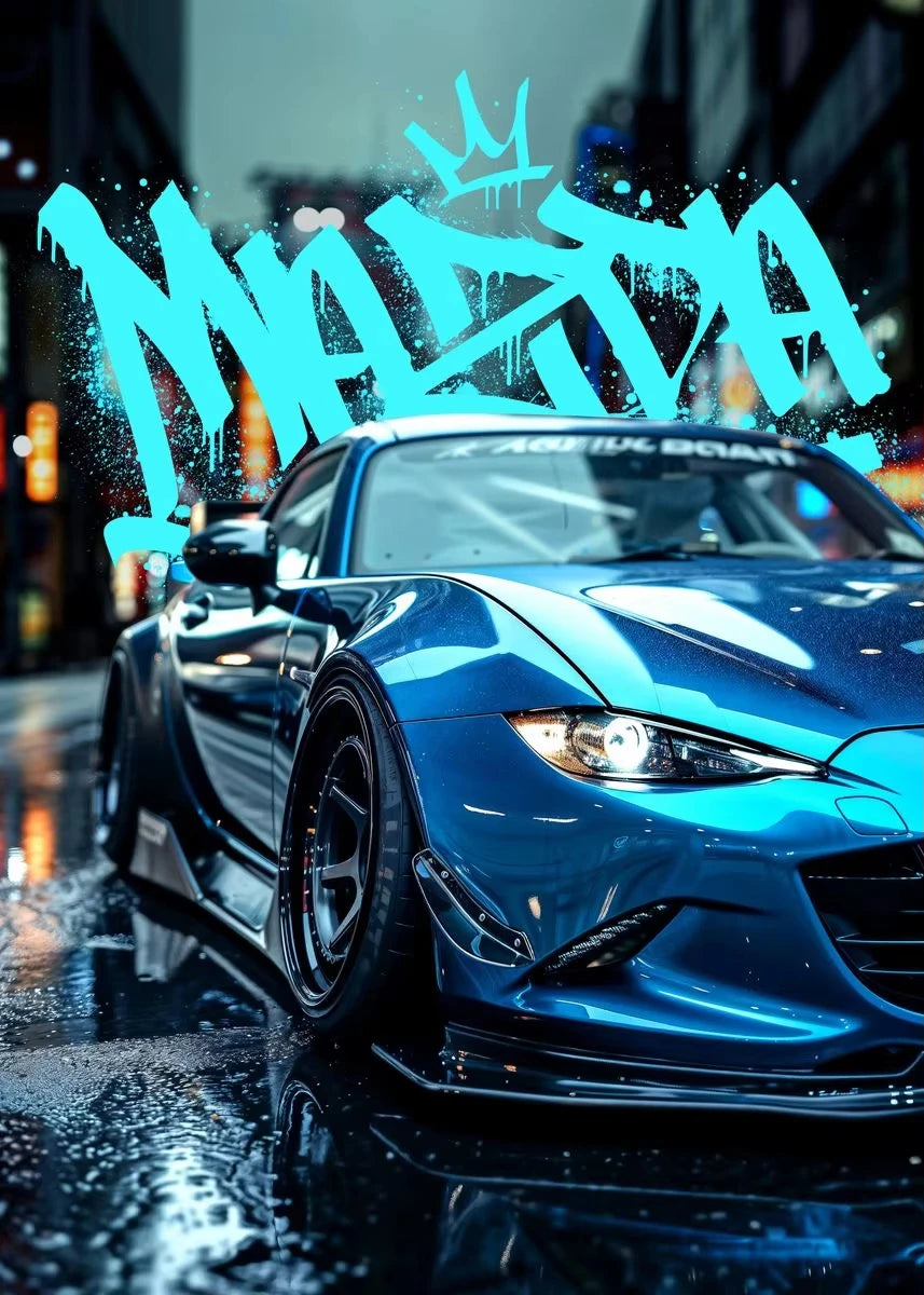 Mazda MX5 Poster
